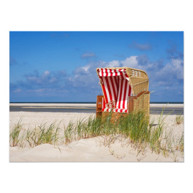Strandkorb 337 fotodruck (Vorne)