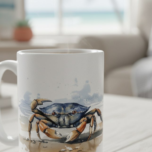 Strandkrabbe Kaffeetasse (Von Creator hochgeladen)