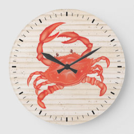 Strandkrabbenanlegestelle - SRF Große Wanduhr