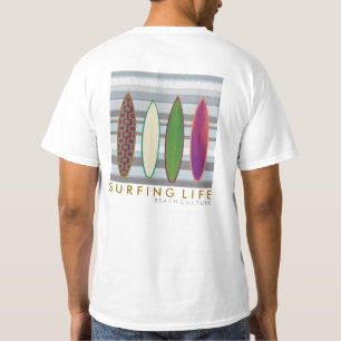 Strandkultur . Surfen T-Shirt
