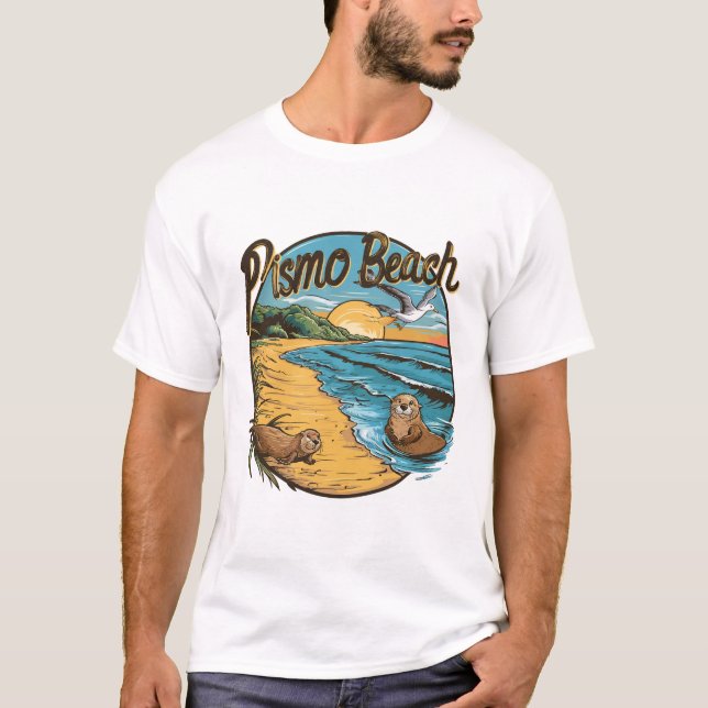 Strandkunst T-Shirt (Vorderseite)
