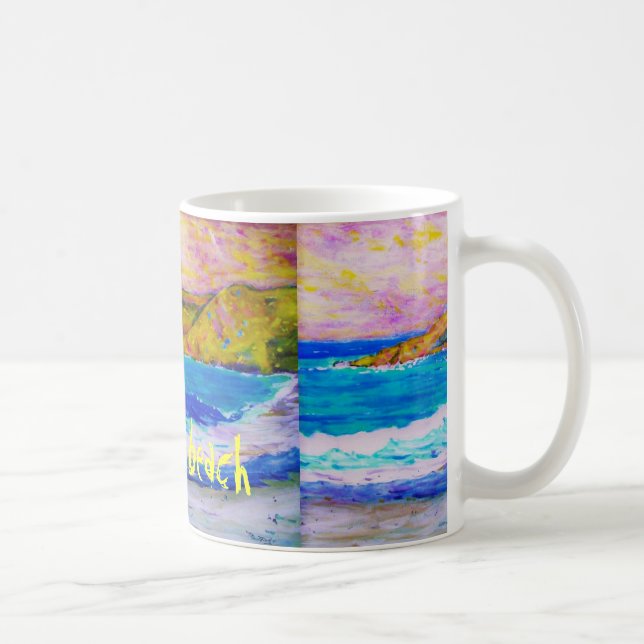 Strandkunst Tasse (Rechts)