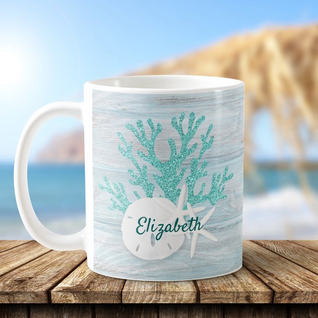 Strandküste Kaffeetasse (Von Creator hochgeladen)