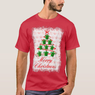 Strandküste Weihnachten frohe Weihnachten T-Shirt