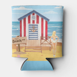 Strandladie Dosenkühler