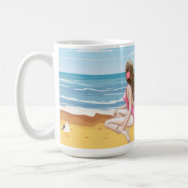 Strandladie Kaffeetasse