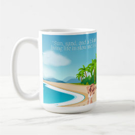 Strandladie Kaffeetasse