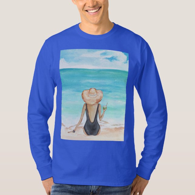 Strandladie T-Shirt (Vorderseite)