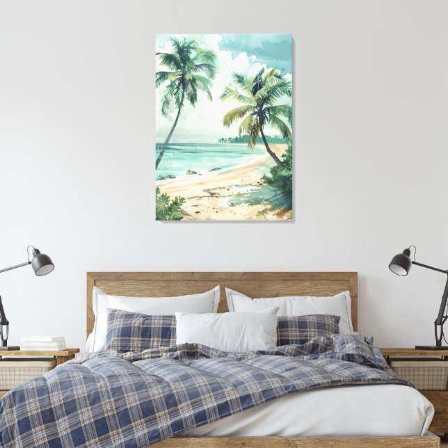 Strandlandschaft Leinwanddruck (Insitu (Schlafzimmer))