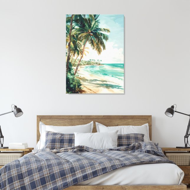 Strandlandschaft Leinwanddruck (Insitu (Schlafzimmer))