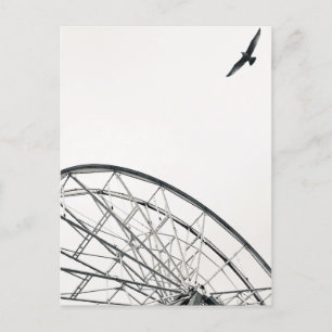 Strandlaufrad Postkarte