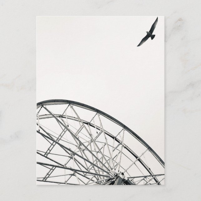 Strandlaufrad Postkarte (Vorderseite)