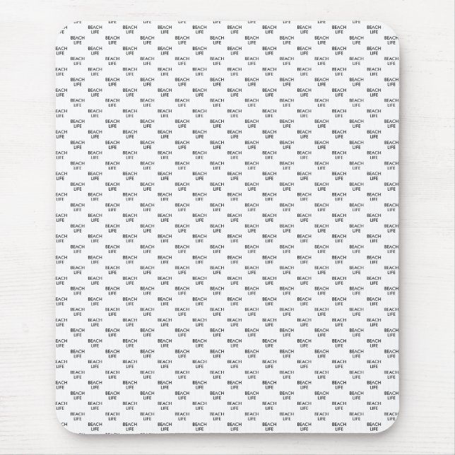 Strandlebensretter Mousepad (Vorne)