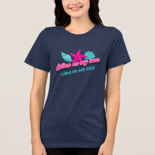Strandliebhaber Tri-Blend Shirt