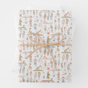 Strandliebhaber ✨ Wrapping Paper Geschenkpapier Set