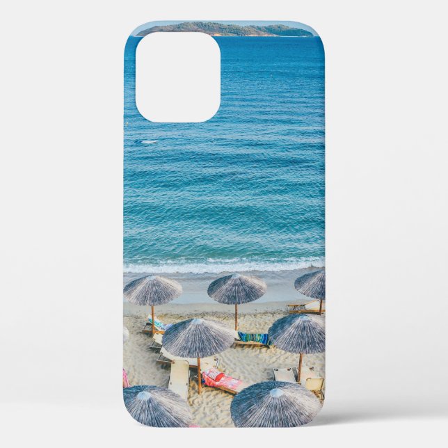 Strandlounge direkt am Meer Case-Mate iPhone Hülle (Rückseite)