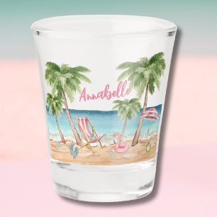 Strandmädchen-Wochenende-Junggesellinnenabschiedsp Schnapsglas