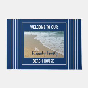 Strandnachbarschaftshaus Blue Willkommen   Fußmatte