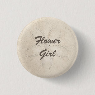 Strandnähe Blumenmagazin Button