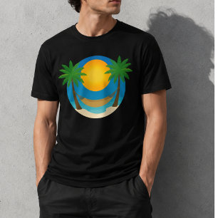 Strandpalmenhängematte T-Shirt