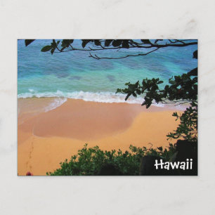 Strandparadies Hawaii Postkarte