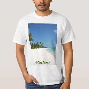 Strandparadies mit Palmen T-Shirt