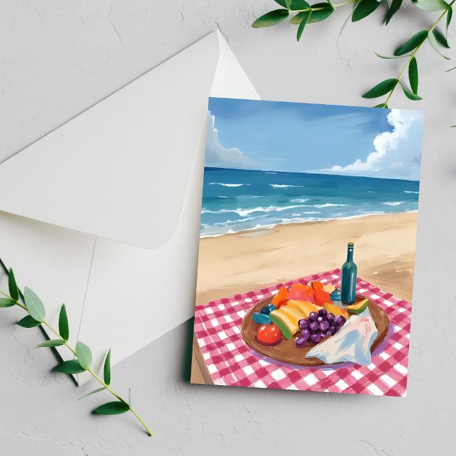 Strandpicknick | Gemäldekarte Ozeanstrand (Von Creator hochgeladen)