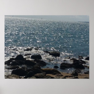 Strandplakat für Staat Poster