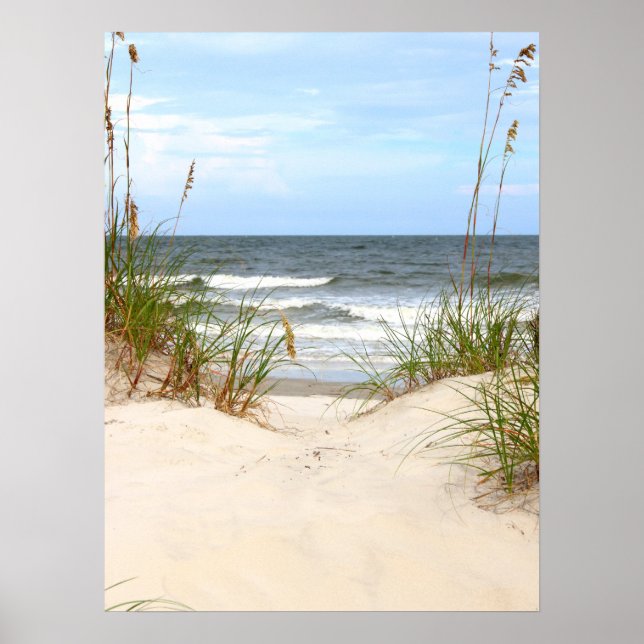 Strandplakat Poster (Vorne)