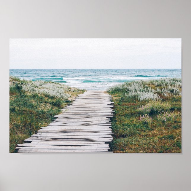 Strandplakat Poster (Vorne)