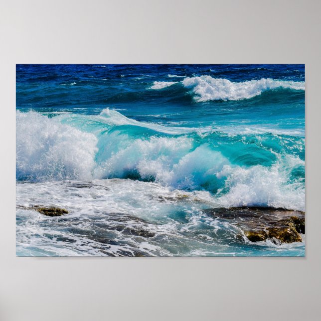 Strandplakat Poster (Vorne)