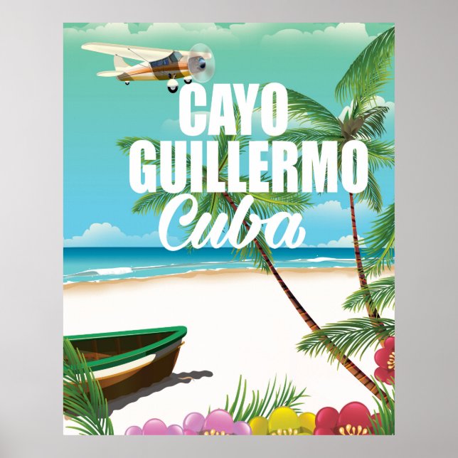 Strandposter Cayo Guillermo Poster (Vorne)