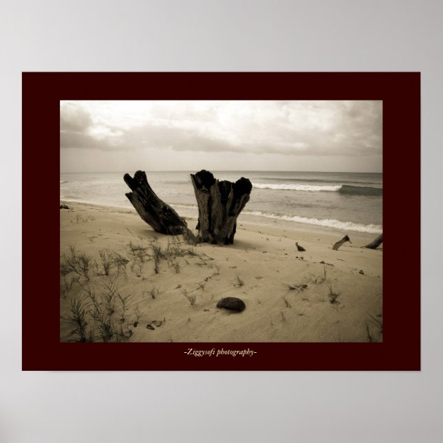 Strandposter Poster (Vorne)