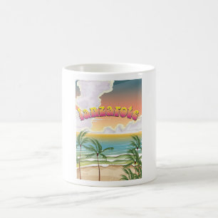 Strandposter von Lanzarote Tasse