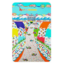 Strandpromenade 4 x 6 Flexible Magnet