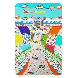 Strandpromenade 4 x 6 Flexible Magnet