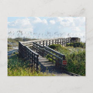 Strandpromenade Postkarte