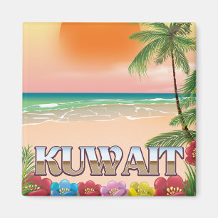 Strandprospekt kuwait magnet