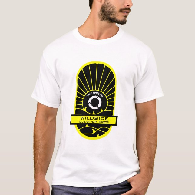 Strandreinigung - Freiwillige Crew T-Shirt (Vorderseite)