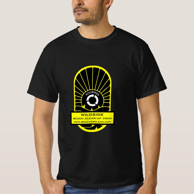 Strandreinigung - Freiwillige Crew T-Shirt (Vorderseite)