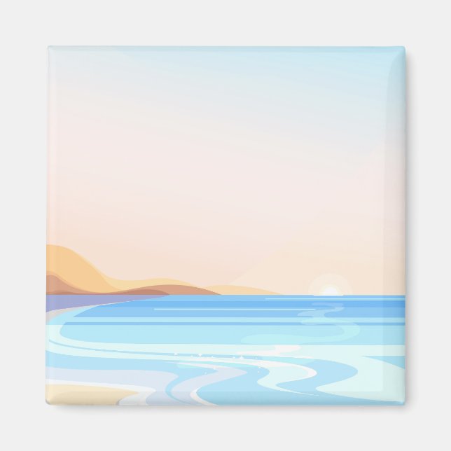 Strandreisen Magnet (Vorne)