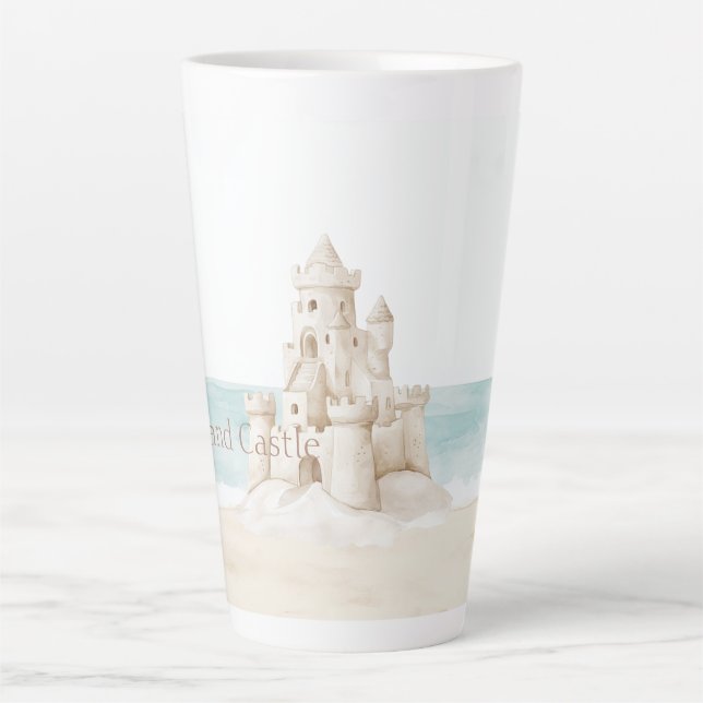 Strandsandburg Milchtasse (Vorderseite)