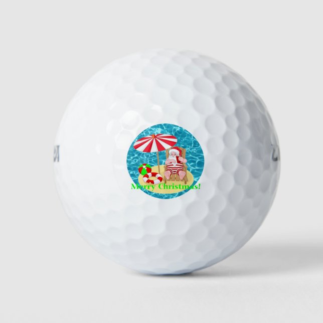 Strandsanta-Klasse Golfball (Vorderseite)