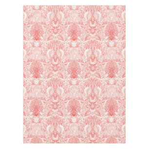 Strandschätze in Korallenrot Tischdecke