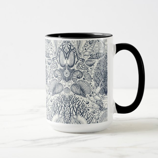 Strandschätze, Muscheln, Krabben, Korallen und Mee Tasse (Rechts)