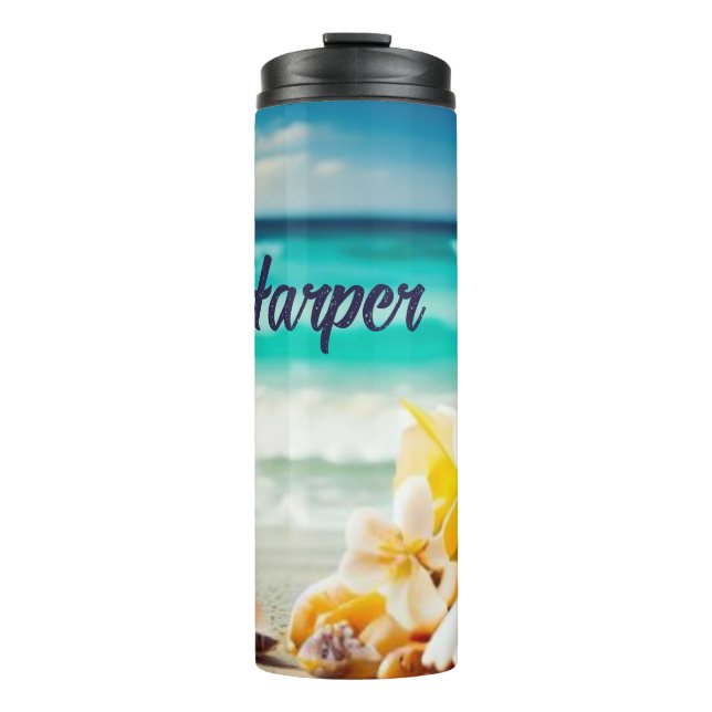 Strandschätze Thermosbecher (Vorderseite)