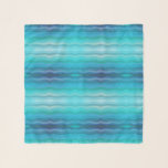 Strandschwimmbecken an der Küste auf Türkis Schal<br><div class="desc">Square Style Chiffon Scarf und lässiges Fundus Accessoire mit Coastal Beach Salty Waves On Turquoise Grafikdesign von TheFabricSeal at Zazzle #ZazzleMade https://www.zazzle.com/store/thefabricseal Diese cool aussehende Meereswasserwelle, die an der Küste abstrakt abstürzt, zeichnet sich durch eine Reihe von Farben aus, darunter grau, blau, grün, lila auf einem türkisfarbenen Hintergrund. Dieses Kunstdesign...</div>
