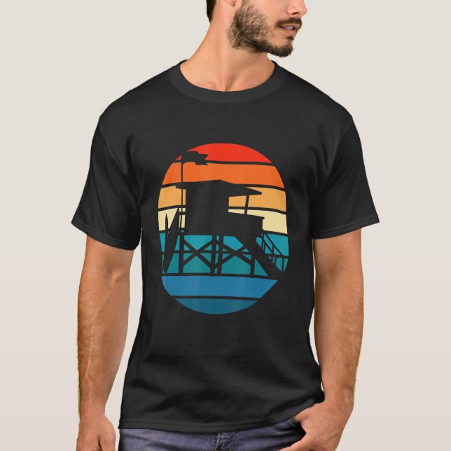 Strandschwimmer Schwimmbad Schwimmbad T-Shirt (Vorderseite)