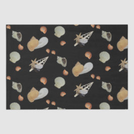 Strandsee Sommerdecoupage an der Küste Seidenpapier