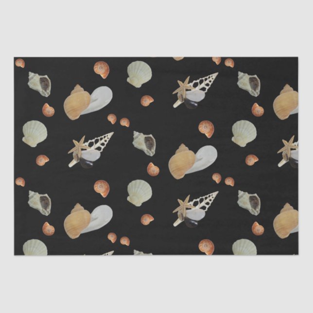 Strandsee Sommerdecoupage an der Küste Seidenpapier (Vorderseite)